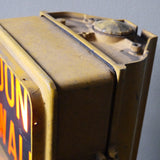 New York feu dont walk americain vintage USA jaune d'origine