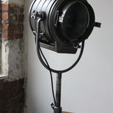 Rare gros projecteur cinema MCALISTER des studios Hollywood Californie pied tripod