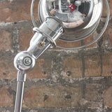 Lampe d atelier industrielle Jielde 5 bras polie miroir Jean-Louis Domecq