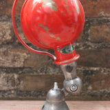 Unique lampe Jielde 1 applique finition vintage rouge industrielle 3