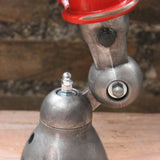 Unique lampe Jielde 1 applique finition vintage rouge industrielle 3