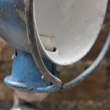 Unique lampe Jielde 1 applique finition vintage bleu industrielle 6