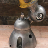 Unique lampe Jielde 1 applique finition vintage jaune industrielle 8