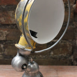 Unique lampe Jielde 1 applique finition vintage jaune industrielle 8
