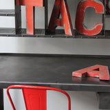 Meuble metier grand bureau tri postal industriel atelier loft