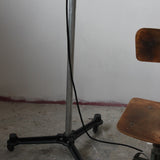 Projecteur de cinema Cremer Paris rare pied girafe entierement d'origine