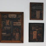 tableau ancien caractere d'imprimerie 2