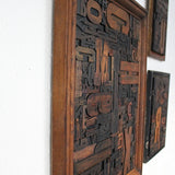 Grand tableau ancien caractere d'imprimerie