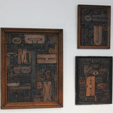 tableau ancien caractere d'imprimerie 2