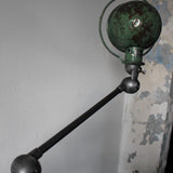Unique lampe Liseuse Jielde finition vintage vert industriel