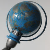Unique lampe Liseuse Jielde finition vintage bleu industriel