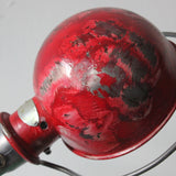 Unique lampe Liseuse Jielde finition vintage rouge industriel