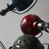 Unique lampe Liseuse Jielde finition vintage vert industriel