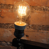 lot de 2 ampoules filament de carbonne facon Thomas Edison  ampoule ronde neuve