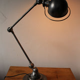 Lampe bureau Jielde 2 bras polie graphite