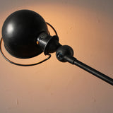Lampe bureau Jielde 2 bras polie graphite