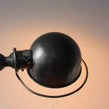 Lampe bureau Jielde 2 bras polie graphite