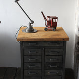 Lampe bureau Jielde 2 bras polie graphite
