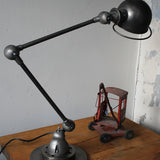 Lampe bureau Jielde 2 bras polie graphite