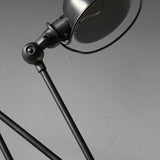 Jielde 5-arm polished graphite industrial workshop lamp