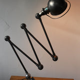 Jielde 5-arm polished graphite industrial workshop lamp
