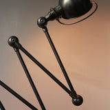 Jielde 5-arm polished graphite industrial workshop lamp