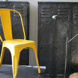 4 ancienne Chaise TOLIX Xavier Pauchard  jaune des annees 50