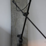 Rare Lampe O.C. White Industrielle fixation murale applique