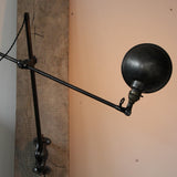 Rare Lampe O.C. White Industrielle fixation murale applique