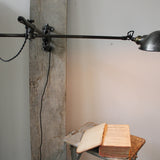 Rare Lampe O.C. White Industrielle fixation murale applique