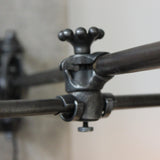 Rare Lampe O.C. White Industrielle fixation murale applique