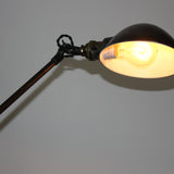 Rare Lampe O.C. White Industrielle fixation murale applique