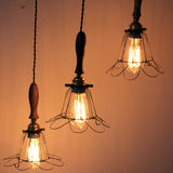 old industrial portable lamp from the USA, used in New York cellars