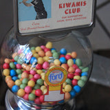 Distributeur à bonbon Ford Ball Gum 1950 Jaycees sur pied d'origine