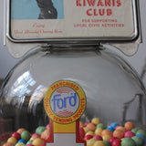 Distributeur à bonbon Ford Ball Gum 1950 Jaycees sur pied d'origine