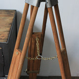 Vintage Richardson Hollywood cinema projector from the 1940s/50s, wooden tripod