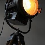 Vintage Richardson Hollywood cinema projector from the 1940s/50s, wooden tripod