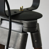 Projecteur de cinema Cremer Paris poli graphite trepied bois 6