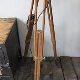 Projecteur de cinema Cremer Paris poli graphite trepied bois 6