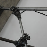 Rare Lampe O.C. White Industrielle fixation murale double applique