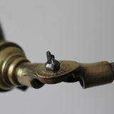 Rare Lampe O.C. White Industrielle fixation murale double applique