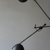 Rare Lampe O.C. White Industrielle fixation murale double applique