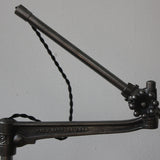 Rare Lampe bureau O.C. White Industrielle sur socle