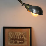 Rare Lampe bureau O.C. White Industrielle sur socle