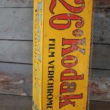 superb sign for a Kodak film photographer