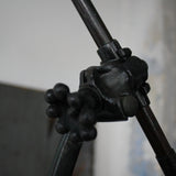 Rare OC White Industrial Wall-Mounted Lamp in original condition