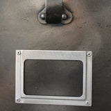 ancien grand meuble 30 casiers industriel a clapet strafor 1950
