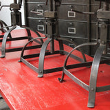 chaise atelier industrielle Bienaise metal et bois