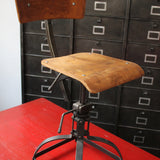 chaise atelier industrielle Bienaise metal et bois