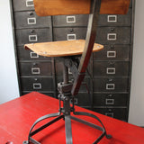 chaise atelier industrielle Bienaise metal et bois